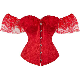 Жіночий корсет GFPGNDFHG з мереживом та сатином, великі розміри, корсет-топ, сатиновий вайст-сінчер