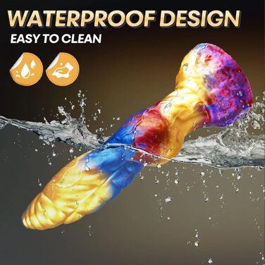 Анальний вібратор Lmgoc 23.6 см: монстр-вібратор з 7 режимами та стимуляцією простати для чоловіків та жінок