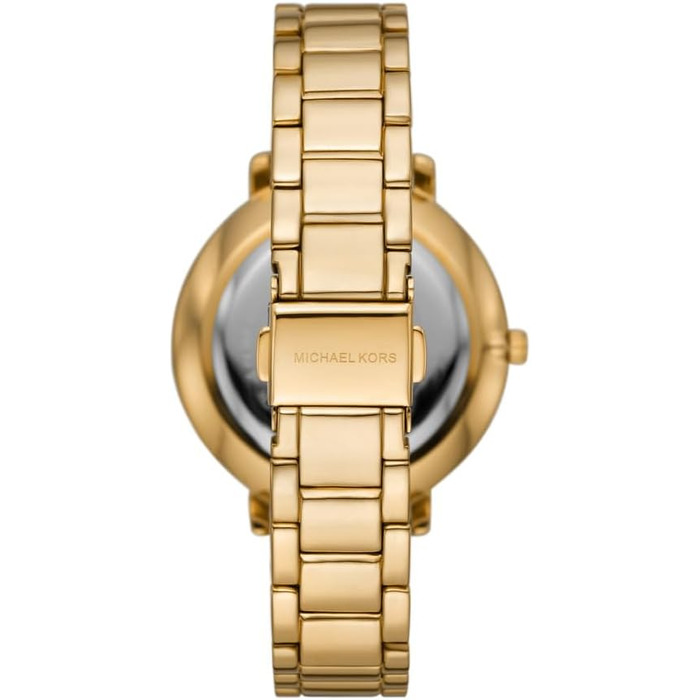 Жіночий годинник Michael Kors Pyper кварцовий, сталевий браслет, чорний з золотим кольором