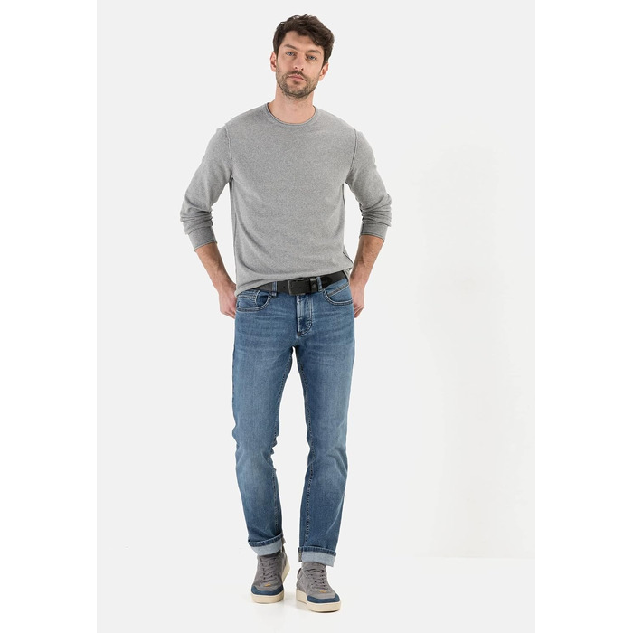 Чоловічі джинси camel active Relaxed Fit fleXXXactive® синього кольору, розмір 32/32