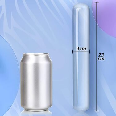 Анальний дилда з скла, XL - стимулятор G-точки, масажер простати, для парної еротики