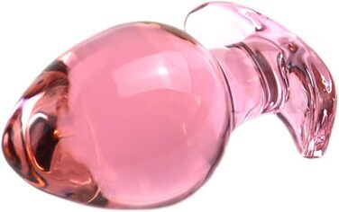 Скляний дилдо OnundOn Deluxe для ануса, стимулятор G-точки, Ø 6.6 см