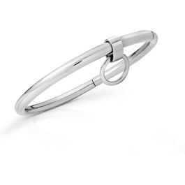 Металевий намисто-ланцюжок з кільцем HB02, вибір розміру, внутрішній діаметр 110 мм