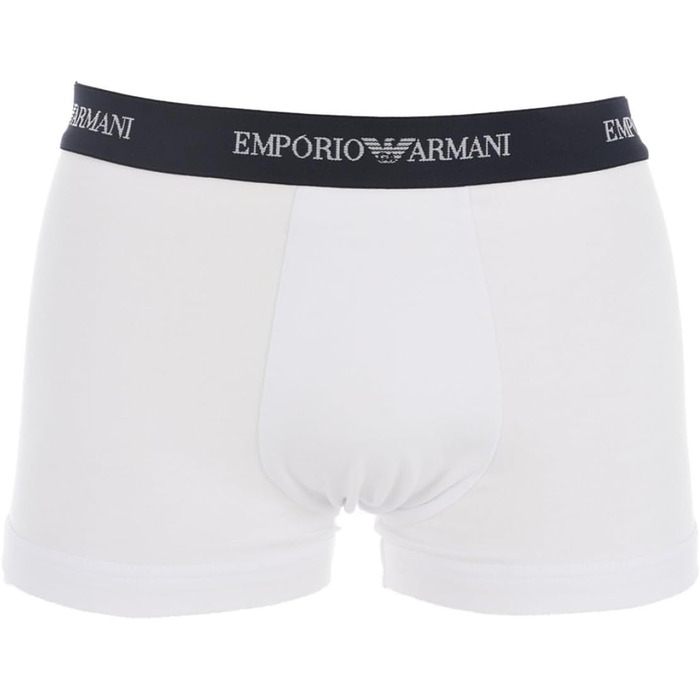 Труси Eporio Arani Essential Core Logoband (2 шт.) Білий/Морський (XXL, Білий/Чорний/Сірий)