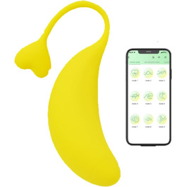 Вібруюче яйце-банан: пульсуючий масажер для дорослих з дистанційним керуванням