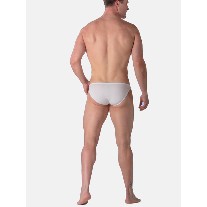 Слідки чоловічі WOH Tanga G-String Jockstrap, сексуальна білизна, мікро-слідки для чоловіків, білий колір