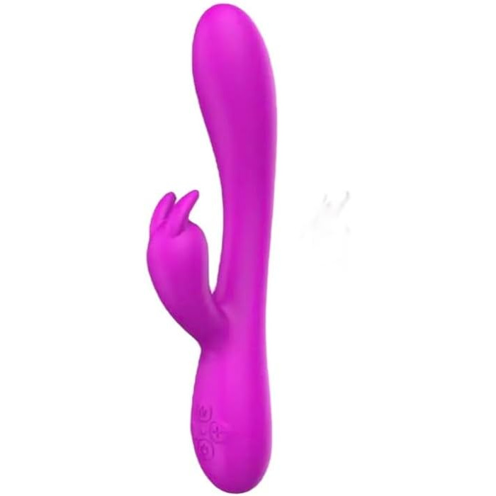 Вібратор для жінок та чоловіків FEIYI Rabbit з підігрівом та 16 режимами. Анальний вібратор, секс-іграшки для пар.