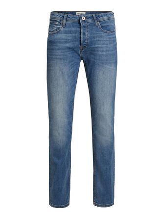 Чоловічі джинси Jack & Jones Slim Fit JJORIGINAL AM 781 синього кольору, пряма штанина, Denim