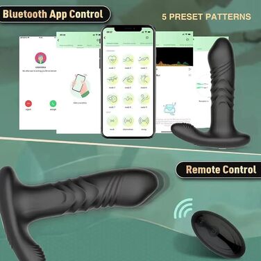 Вібратор-дилда для G-точки та клітора, 9 режимів, функція удару, з пультом дистанційного керування, анальний плагін, для жінок, пар та чоловіків