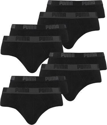 Боксеры мужские PUMA Basic 8 шт. в упаковці, размер L, черный