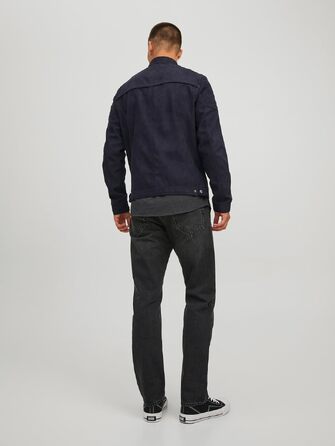 Чоловіча куртка Jack & Jones зі штучної замші, Jet Black, розмір L