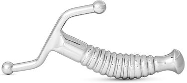 Анальний вібратор для стимуляції простати з нержавіючої сталі - секс-іграшка для дорослих (DD3)