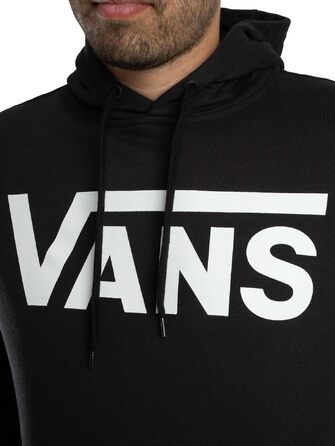 Чоловічий худі Vans Classic Pullover чорно-білий, розмір L