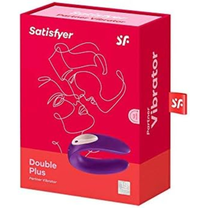 Satisfyer Paar-Vibrator: вібратор для пар | Медичний силікон | Стимулятор для жінок та чоловіків