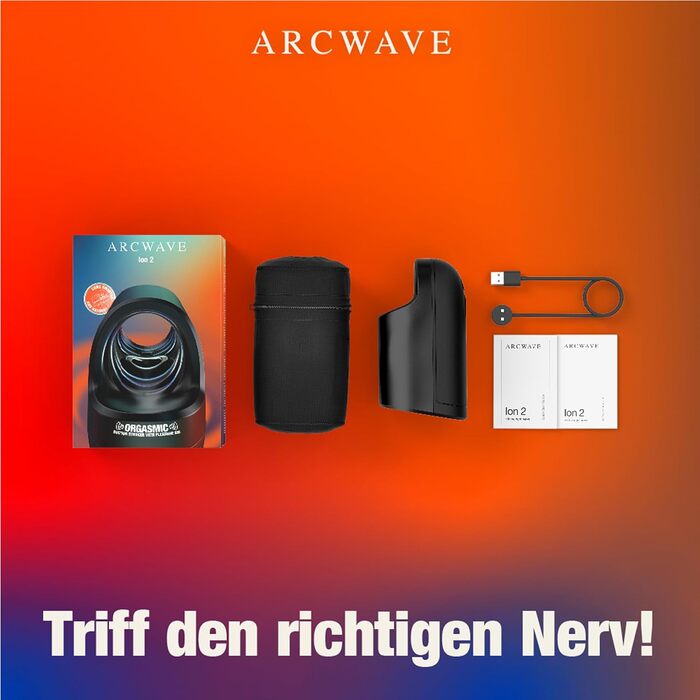 Arcwave Ion 2 - Масажер для чоловіків, повітряний стимулятор | Зручний, водонепроникний | Arcwave