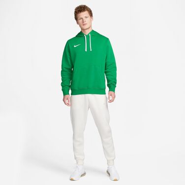 Чоловічий худі Nike Sportswear Club Fleece з капюроном, колір Pine Green/White, розмір L