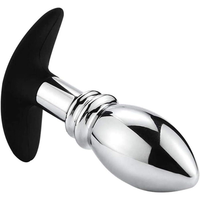 Анальний дildo з нержавіючої сталі для чоловіків та жінок. Іграшка для анального сексу, SM.