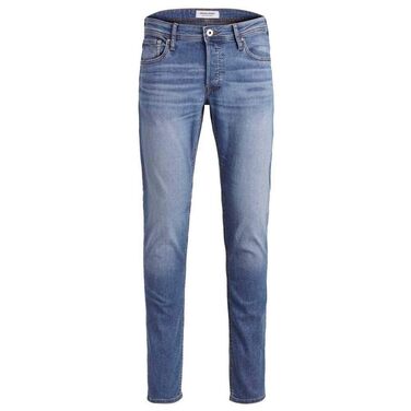 Чоловічі джинси Slim Fit Jack & Jones JJIGLENN JJORIGINAL CB 816 NOOS, синій денім, 32W / 32L