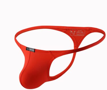 Танга чоловічі Faringoto, 6 шт. в упаковці, низька посадка, однотонні, S-XXL