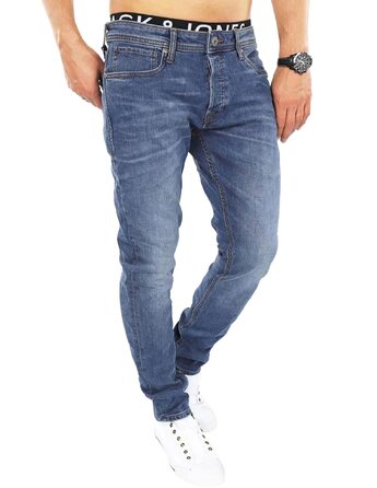 Чоловічі джинси Jack & Jones Tim Original AGI 010 Slim/Straight Fit, Medium Blue Denim (32W/32L)