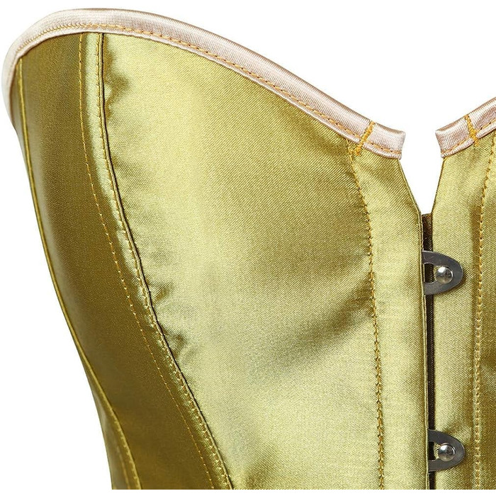 Корсет для жінок DKCHENH великих розмірів, золотий, сексуальний топ, білизна