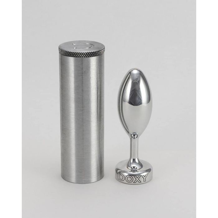 Металевий анальний стимулятор Doxy - гладкий, преміум-якість