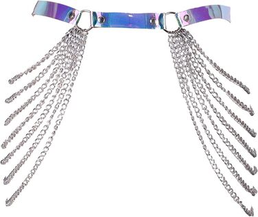 Жіночий шкіряний корсет-нагрудник BANSSGOTH з стрічкою, спідня білизна, пояс для талії в стилі панк, еластична тканина, фестиваль, рейв, великі розміри, лазерний принт