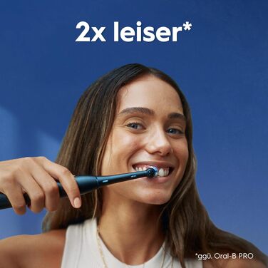 Електрична зубна щітка Oral-B iO Series 2, чорна (Night Black), 3 режими чищення, набір з 2 щіток та дорожнім футляром