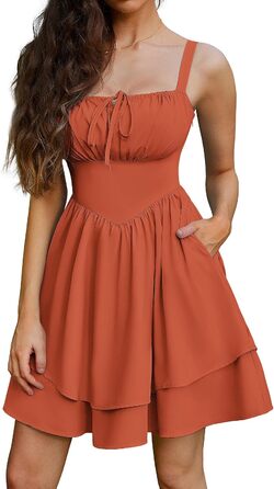 Сукня-корсет Soerkleid Scarlet Darkness Daen Коралова, Розмір XXL. Елегантна сукня для вечірки, коктейлю та пляжу.