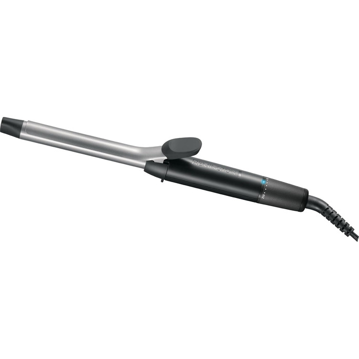 Поворотний плойка-керлер для волосся Remington Pro Spiral Curl CI5519 (19 мм) з керамічним турмаліновим покриттям, цифровим дисплеєм до 210°C та затискачем для створення вузьких та чітких кучерів