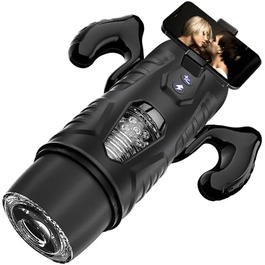 Іграшка для чоловіків Sumeber – 7 способів стимуляції, з ручкою та тримачем для телефону, автоматичне керування