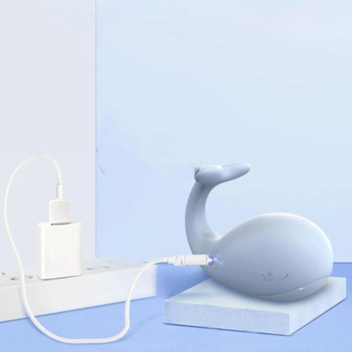 Вібруюче яйце 5 частот Blue Whale з пультом дистанційного керування, силіконовий вібратор для G-точки, мастурбатор, сексуальна іграшка