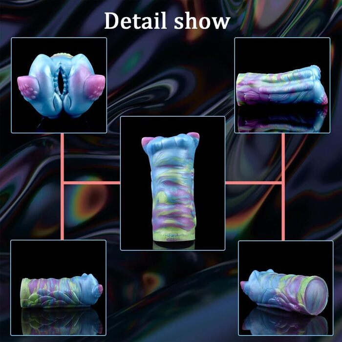 Мастурбатор з реалістичним дизайном з силікону, 3D-модель, для чоловіків, сексуальні іграшки (G-6197)