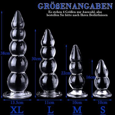 Анальний дildo BDSMYOU, 38 см: великий анальний плагін з присоскою для розширення ануса, сексуальна іграшка для чоловіків, жінок та пар