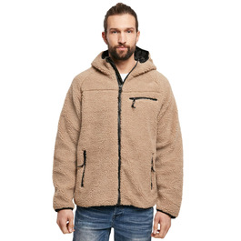 Чоловіча робоча куртка Brandit Teddyfleece Worker Jacket, колір Camel, розмір M