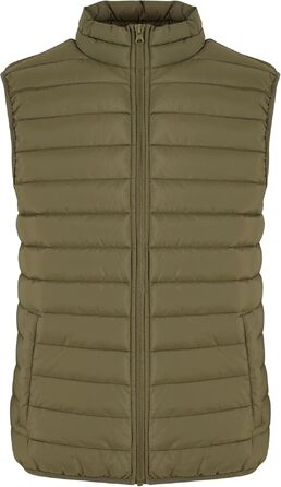 Легкий базовий жилет Urban Classics Basic Light Weight Vest, темно-оливковий, розмір S