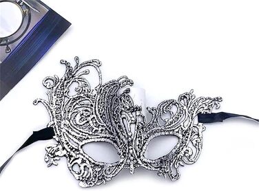 Маска для обличчя WAJJWI 5 шт. - маскарадна маска для жінок, вечірка, косплей, Новий рік, святкова маска для костюма, мереживна маска для клубу