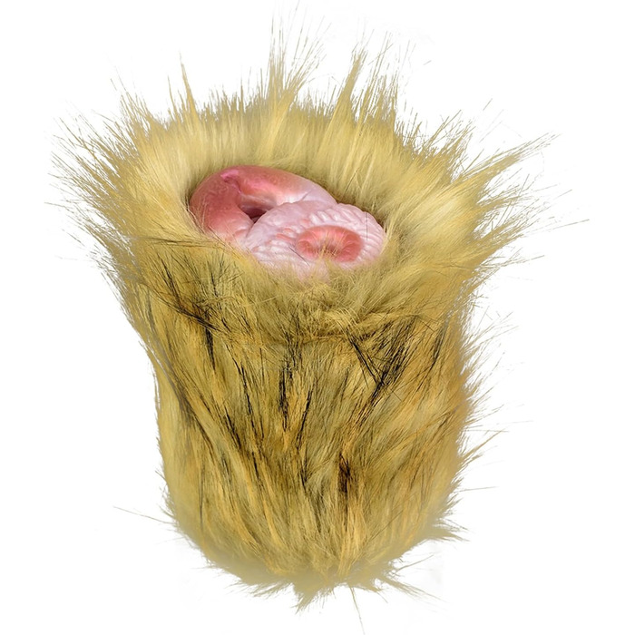 Реалістичний мастурбатор для чоловіків з анатомічною вагіною та анальним тунелем, великий, монстр