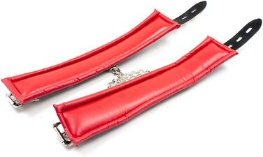 Набір наручників та кайданок для ніг Hanyi Leder з м'якою підкладкою, для БДСМ, еротичних ігор, для жінок та чоловіків