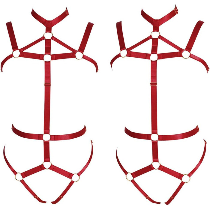 Жіночий комплект корсет, стрінг та пояс для карнавалу, фотосесій та танців. Стиль панк, готика, колір бордовий