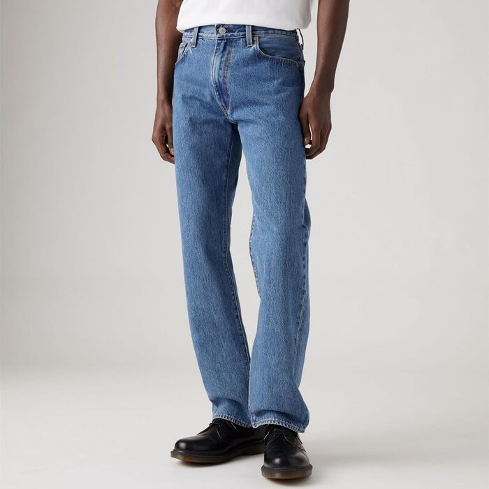 Чоловічі джинси Levi's 555 Relaxed Straight Blue Essentials, сині (34W / 34L)