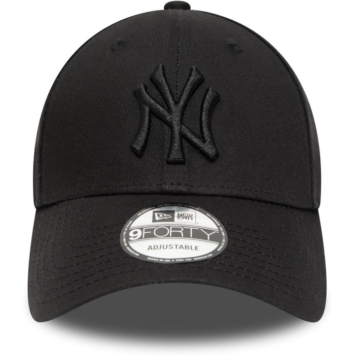 Кепка New Era New York Yankees League Essential 9Forty Snapback чорна, унісекс, один розмір (OSFA)