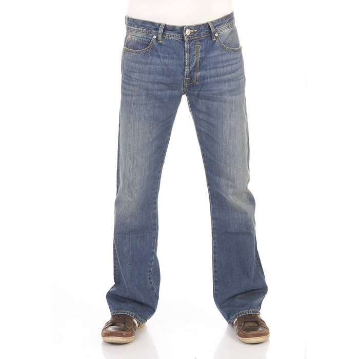 Чоловічі джинси LTB Roden Bootcut синього кольору Arona/Giotto Wash, бавовна зі стрейчем (W44 / L36)