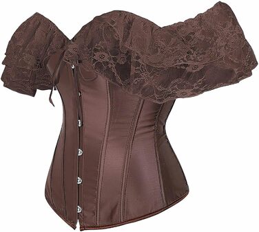 Жіночий корсет-ліф Corsage Karneval для карнавалу, клубної моди, ретро-стилю, фіолетовий, XS