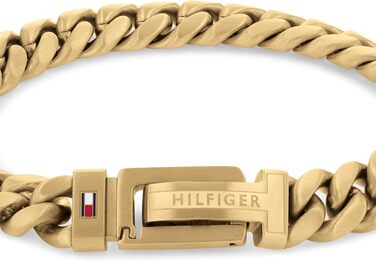 Чоловічий сталевий браслет-ланцюг Tommy Hilfiger золотистого кольору