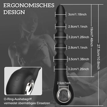 Вібратор для простати Greenpinecone Super Analvibrator - 7 режимів, силікон, для чоловіків та жінок