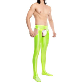 Шкарпетки-шкарпетки для чоловіків YUDATPG, лонгсліми, спортивні, блискучі, шкарпетки з отворами, довгі штани, зелені