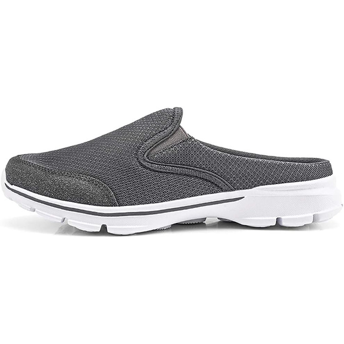 Кломпи Sisttke для жінок та чоловіків, літні домашні капці-сабо Slip-On, сірі (розмір 45 EU)