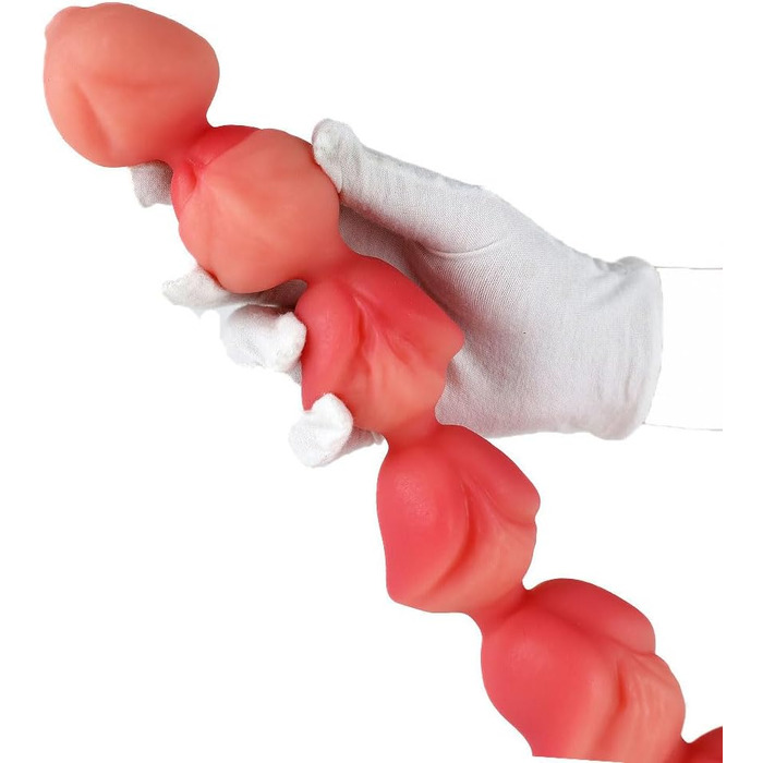 Анальний дildo з силікону NAIXBTY з набором кульок для ануса (5/6/7/8) - для чоловіків та жінок