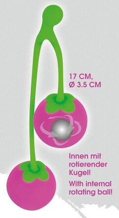 Набір для тренування м'язів тазового дна Orion Beckenbodentrainer - інтенсивний набір для жінок, з зволожуючим лубрикантом, для ефективних вправ, кольоровий